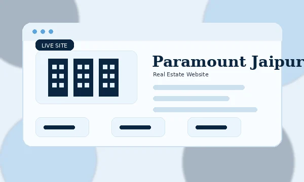 Paramount Jaipur website preview